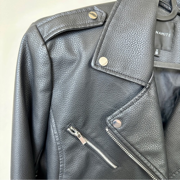 Dynamite faux leather jacket - Picture 4 of 6